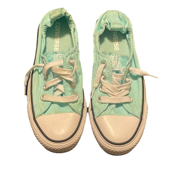 Converse Shoes - Converse Chuck Taylor All Star Aqua Slip-Ons Unisex Women's 6